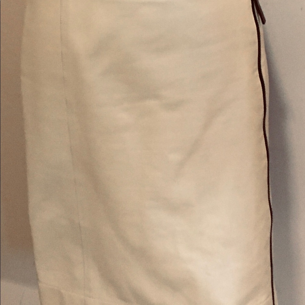 PRADA Women White Leather Miniskirt